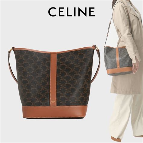 celine bucket tote bag|Celine triomphe bucket bag medium.